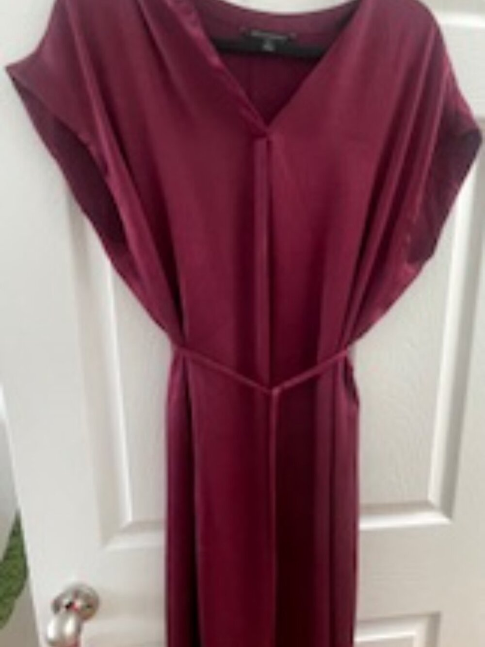 Banana Republic Plum Midi Dress -Large